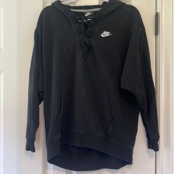 Nike hoodie , lace up hockey style front - Picture 1 of 3